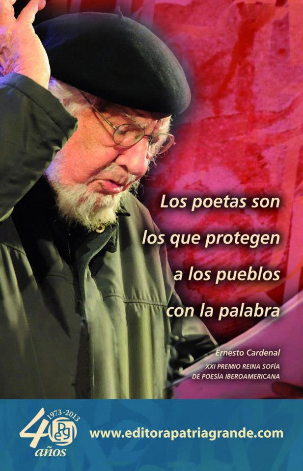 Afiche Ernesto Cardenal